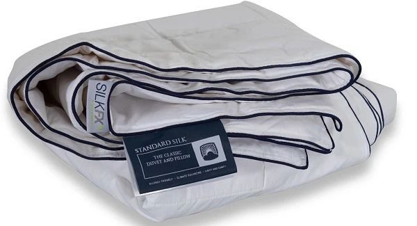 Sommerdyne i silke fra Nordic Comfort
