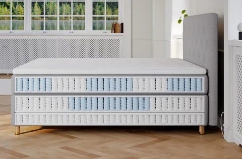 Nora - Bedste kontinentalseng til dårlig ryg pocketfjedre