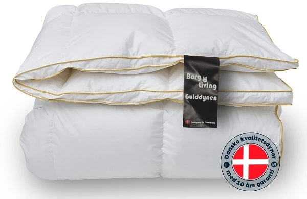 Gulddynen - Gåsedunsdyne fra Borg Living