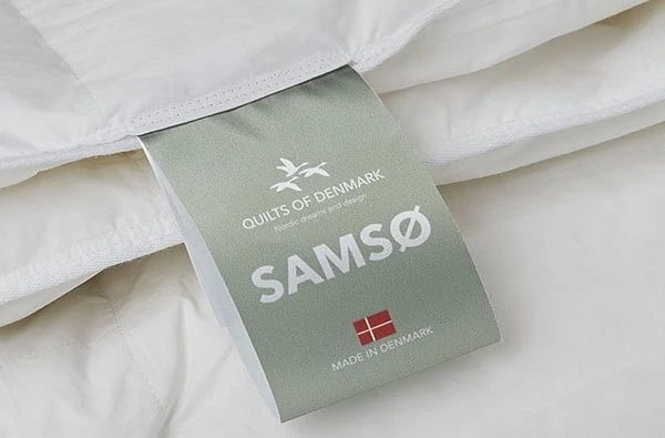 Samsø dyne med mærke