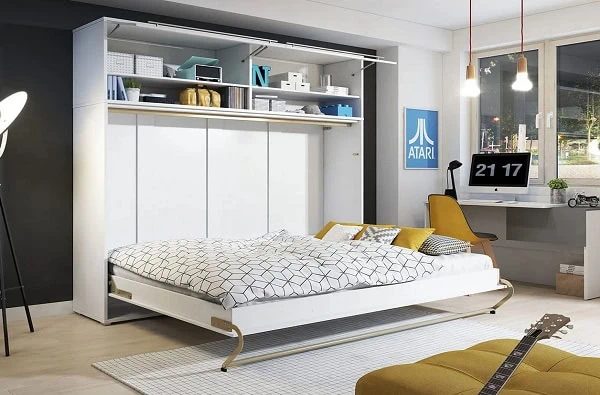 Rauk skabsseng foldet ud